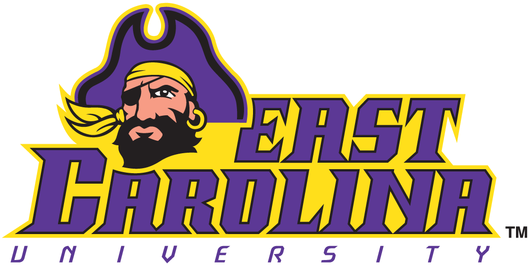 East Carolina Pirates 1999-2013 Wordmark Logo 02 vinyl decal